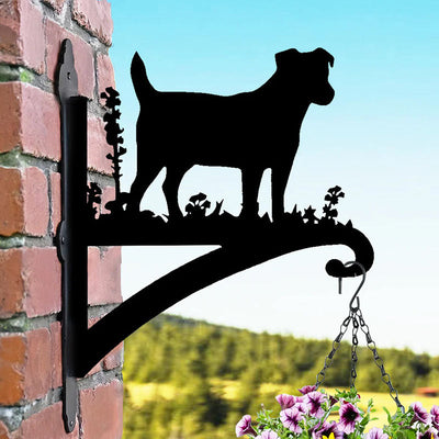 Jack Russell Metal Hanging Bracket Plant Stand PS002