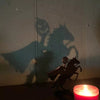 Headless Horseman Metal Candle Holder MD006