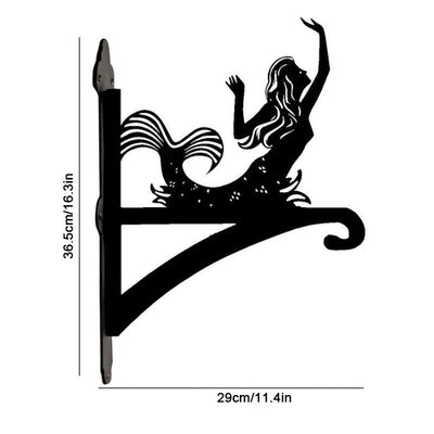 Mermaid Metal Hanging Bracket Plant Stand PS047