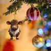 Cartoon Cow Animal Hanging Ornament
