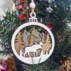 Craft Wooden Ornaments Christmas Tree Pendants