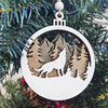 Craft Wooden Ornaments Christmas Tree Pendants