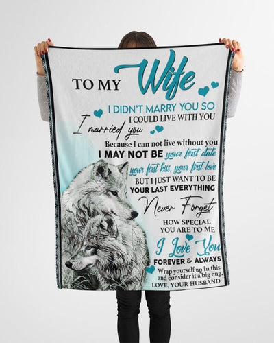 WOLF QUILT - TO MY WIFT