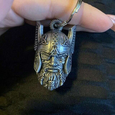 Odin Viking God Guardian Ride Bell - Good Luck Charm