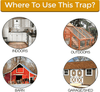 Flip N Slide Bucket Lid Mouse Trap (Buy 2 Free Shipping)