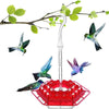 Mary's Hummingbird Feeder with Perch and Built-in Ant Moat