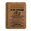To My Husband - I Love You Forever And Always - Card Wallet