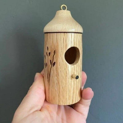 Wooden Hummingbird House - Gift for Nature Lovers