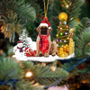 English Mastiff Christmas Ornament SM072