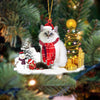 Birman Cat Christmas Ornament SM136
