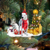 Dogo Argentinoes Christmas Ornament SM187