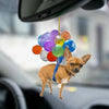 Chihuahua Fly With Bubbles Car Hanging Ornament BC014