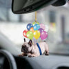 French Bulldog Fly With Bubbles Car Hanging Ornament BC056