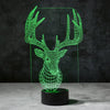 Reindeer 3D Illusion Lamp