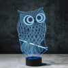 Owl V2 3D Illusion Lamp