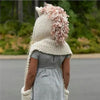 Crochet Unicorn Hooded Scarf
