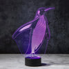 Penguin 3D Illusion Lamp
